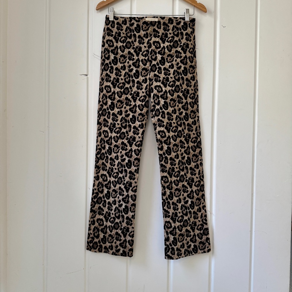 NWT Sézane Leopard Ciara Trousers - Picture 3 of 6